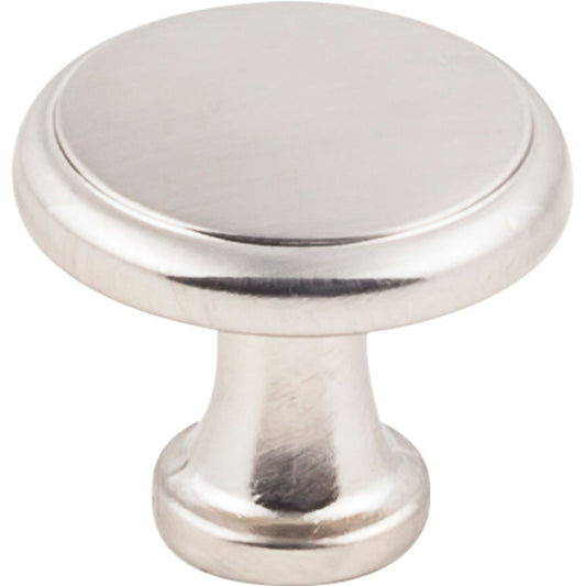 KASAWARE K997SN-4 1-3/16" Diameter Mushroom Knob - Satin Nickel