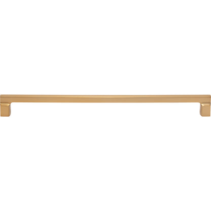 ATLAS A527-WB Reeves 12" Center to Center Bar Pull - Warm Brass