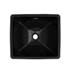 TOTO LT624#51 Legato Rectangular Undermount Bathroom Sink - Ebony