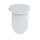 TOTO CST453CEFG#12 Drake II Two-Piece Round 1.28 GPF Universal Height Toilet with CEFIONTECT , Sedona Beige