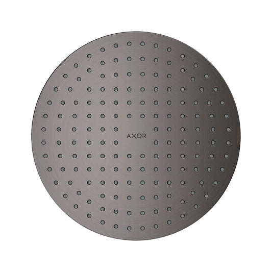 AXOR 35298341 ShowerSolutions Showerhead 250 2-Jet, 2.5 GPM - Brushed Black Chrome