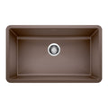 BLANCO 440147 Precis Precis SILGRANIT 32" Super Single Undermount Kitchen Sink - Cafe in Cafe