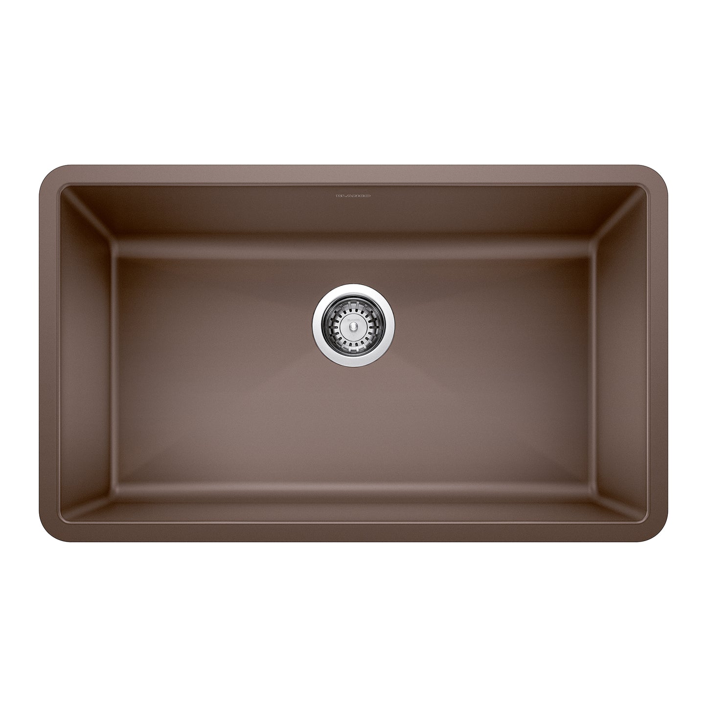 BLANCO 440147 Precis Precis SILGRANIT 32" Super Single Undermount Kitchen Sink - Cafe in Cafe