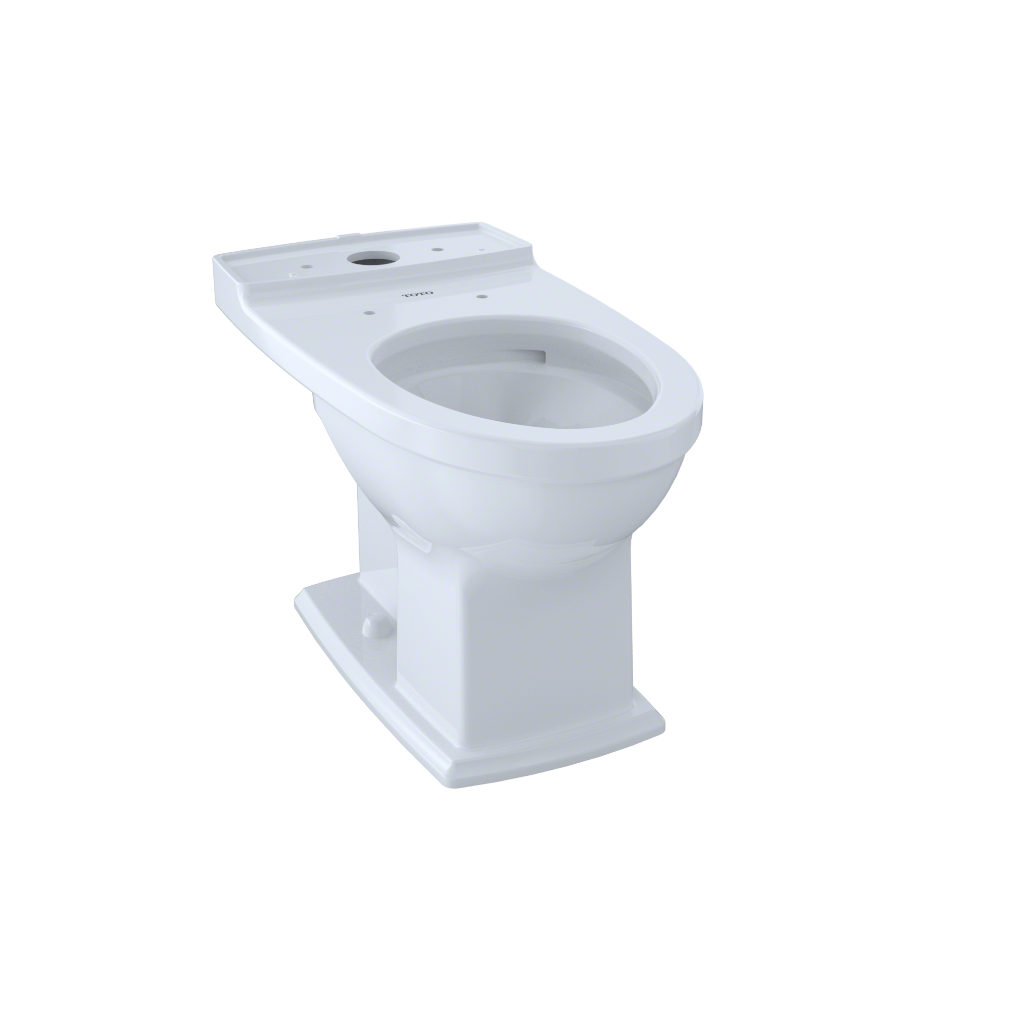 TOTO CT494CEFG#01 Connelly Universal Height Elongated Toilet Bowl With Cefiontect - Cotton White