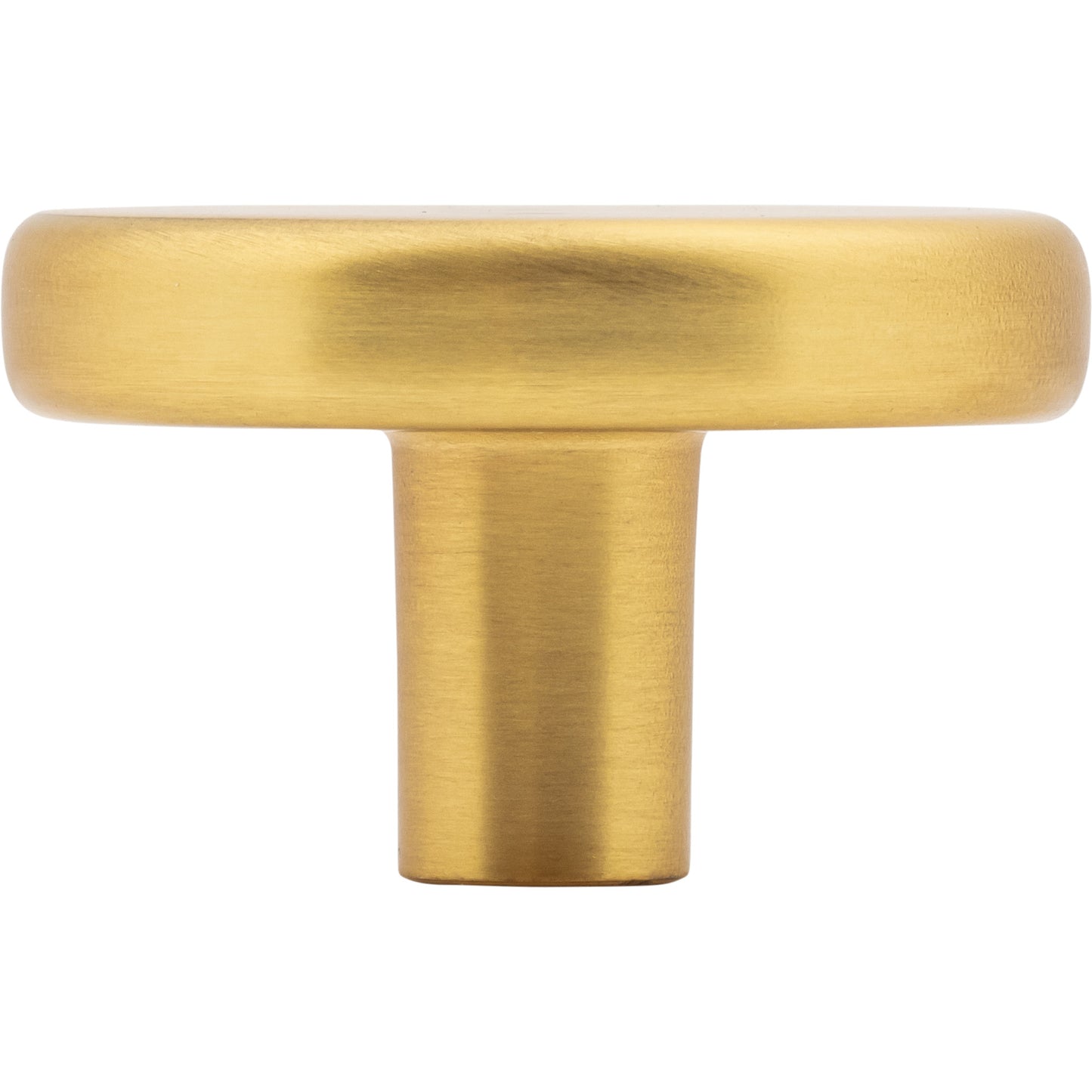 ELEMENTS 105L-BG Gibson 1-5/8" Diameter Mushroom Knob - Brushed Gold