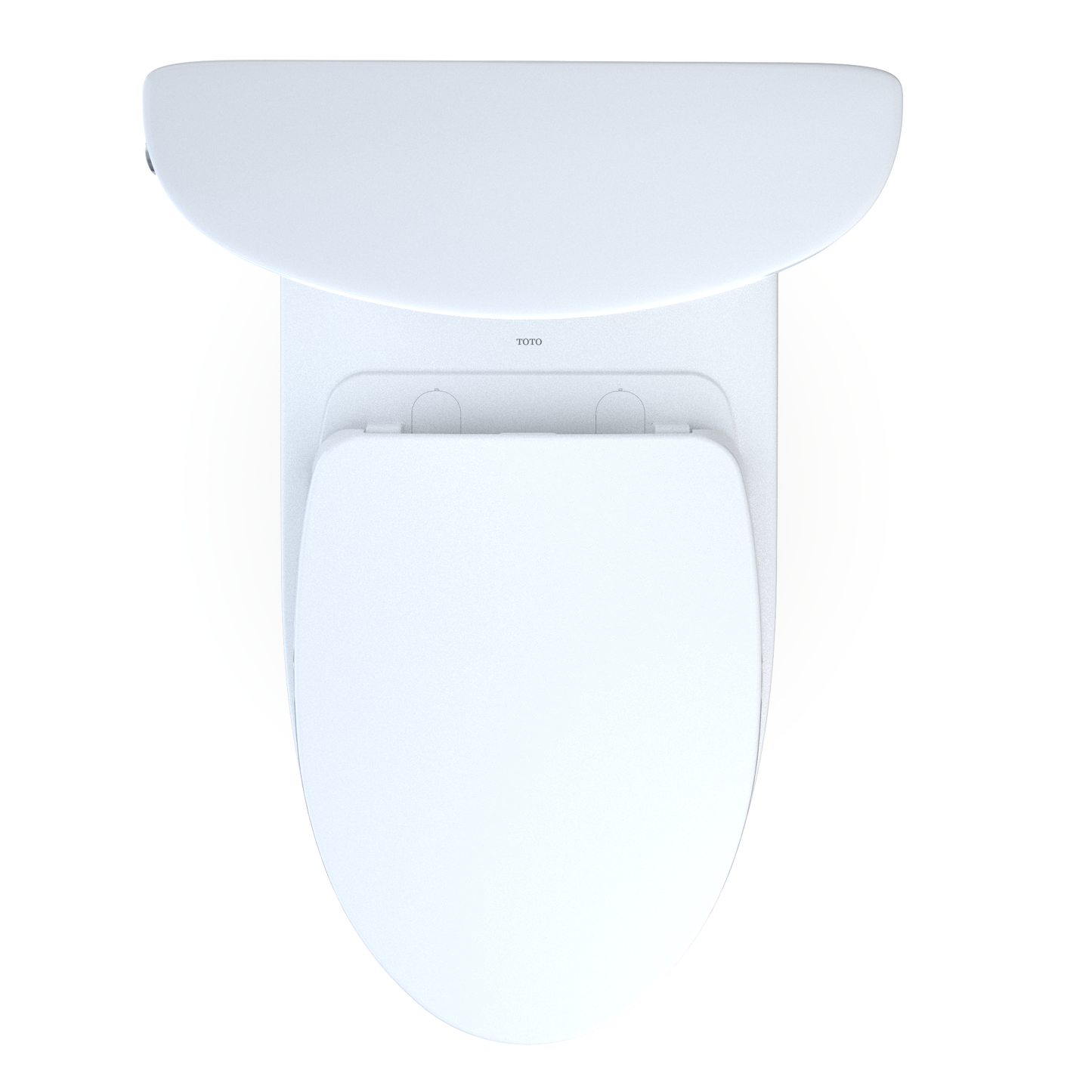 TOTO MS448124CEMFGN#01 Aquia IV Arc Two-Piece Elongated Dual Flush 1.28 and 0.9 GPF Universal Height Toilet with CEFIONTECT ,