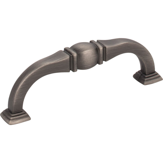 JEFFREY ALEXANDER 188-96BNBDL Katharine 96 mm Center-to-Center Bar Pull , Brushed Pewter