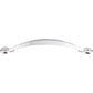 TOP KNOBS M1907 Angle 5 1/16" Center to Center Bar Pull - Polished Chrome