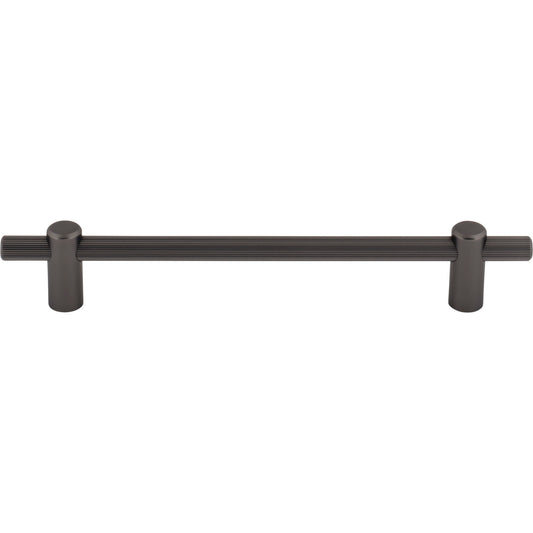 TOP KNOBS TK3254AG Dempsey 6 5/16" Center to Center Bar Pull - Ash Gray