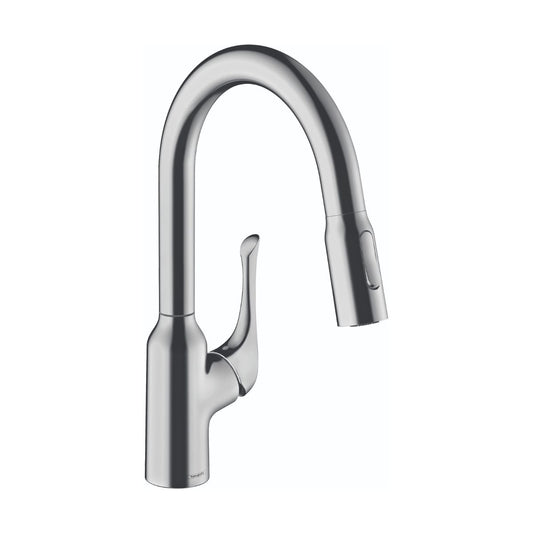 HANSGROHE 71844001 Allegro N Prep Kitchen Faucet, 2-Spray Pull-Down, 1.75 GPM - Chrome