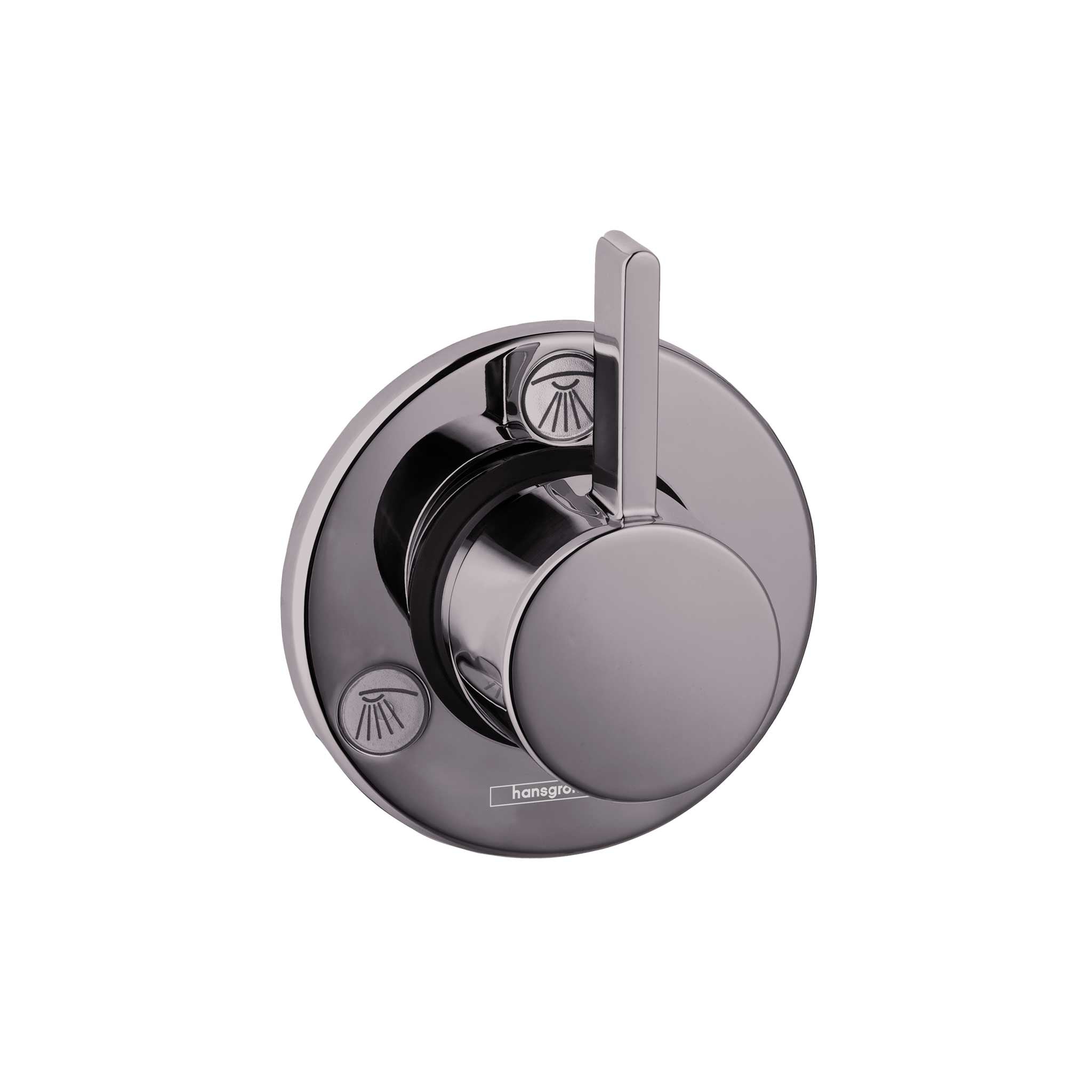 HANSGROHE 04232340 Ecostat Diverter Trim S Trio/Quattro - Brushed Black Chrome
