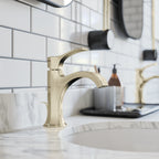 HANSGROHE 04810830 Locarno Single-Hole Faucet 110 with Pop-Up Drain, 1.2 GPM - Polished Nickel