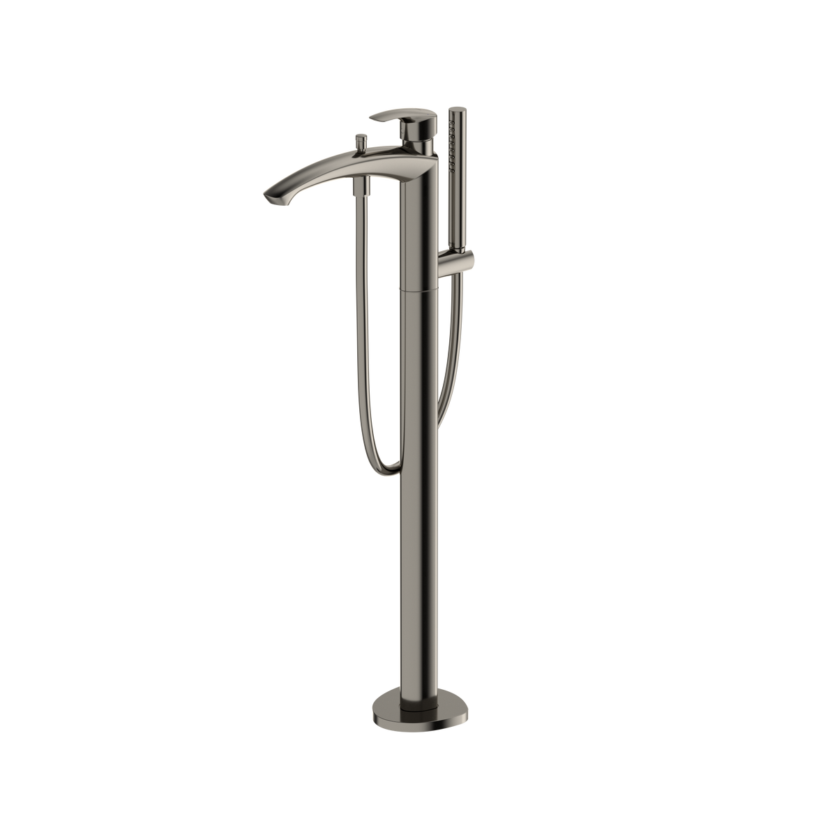 TOTO TBG09306U#PN Gm Single-Handle Free Standing Tub Filler With Handshower - Polished Nickel