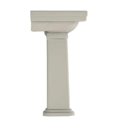 TOTO LPT532N#03 Promenade 24" X 19-1/4" Rectangular Pedestal Bathroom Sink For Single Hole Faucets - Bone