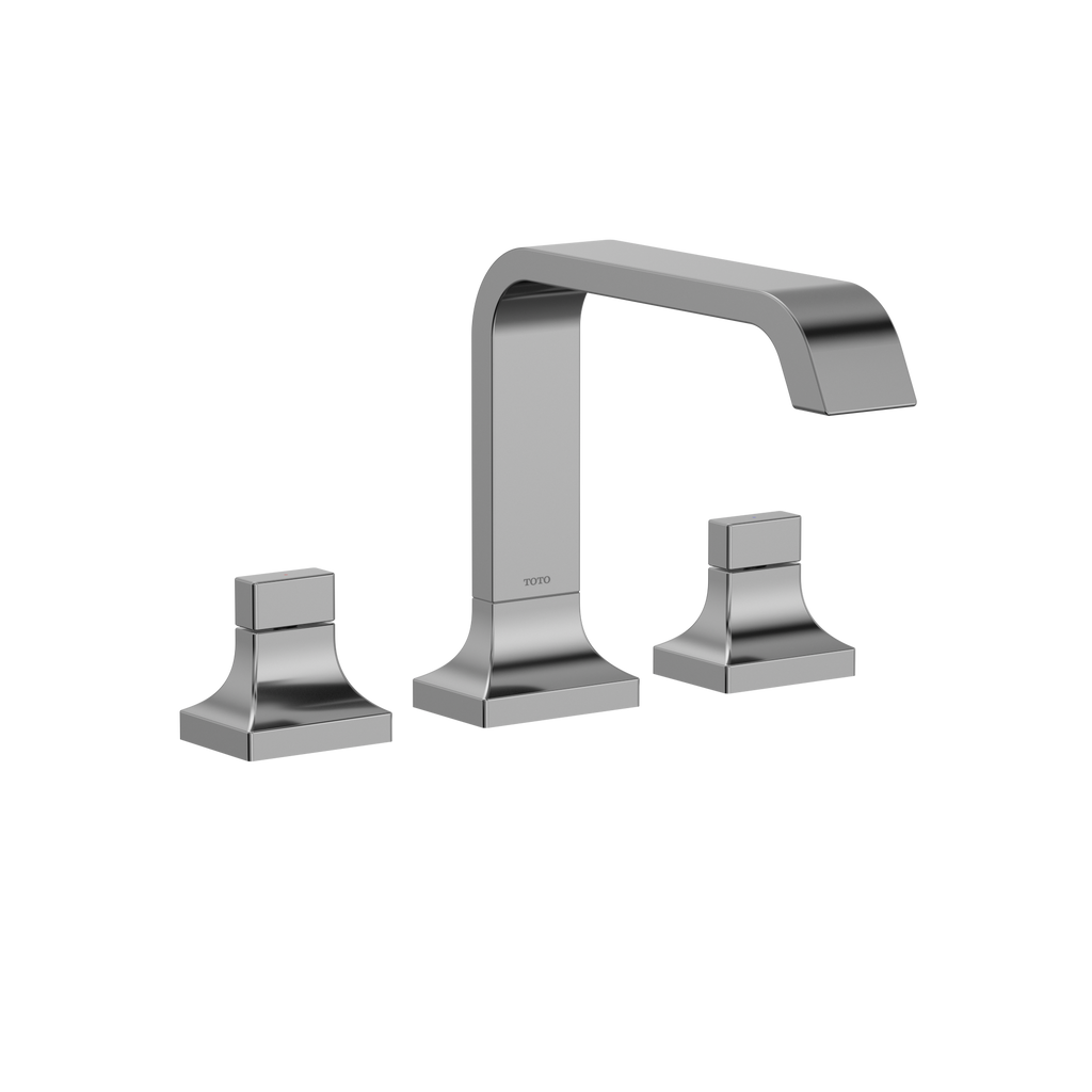 TOTO TBG08201U#CP Gc Two-Handle Deck-Mount Roman Tub Filler Trim - Polished Chrome