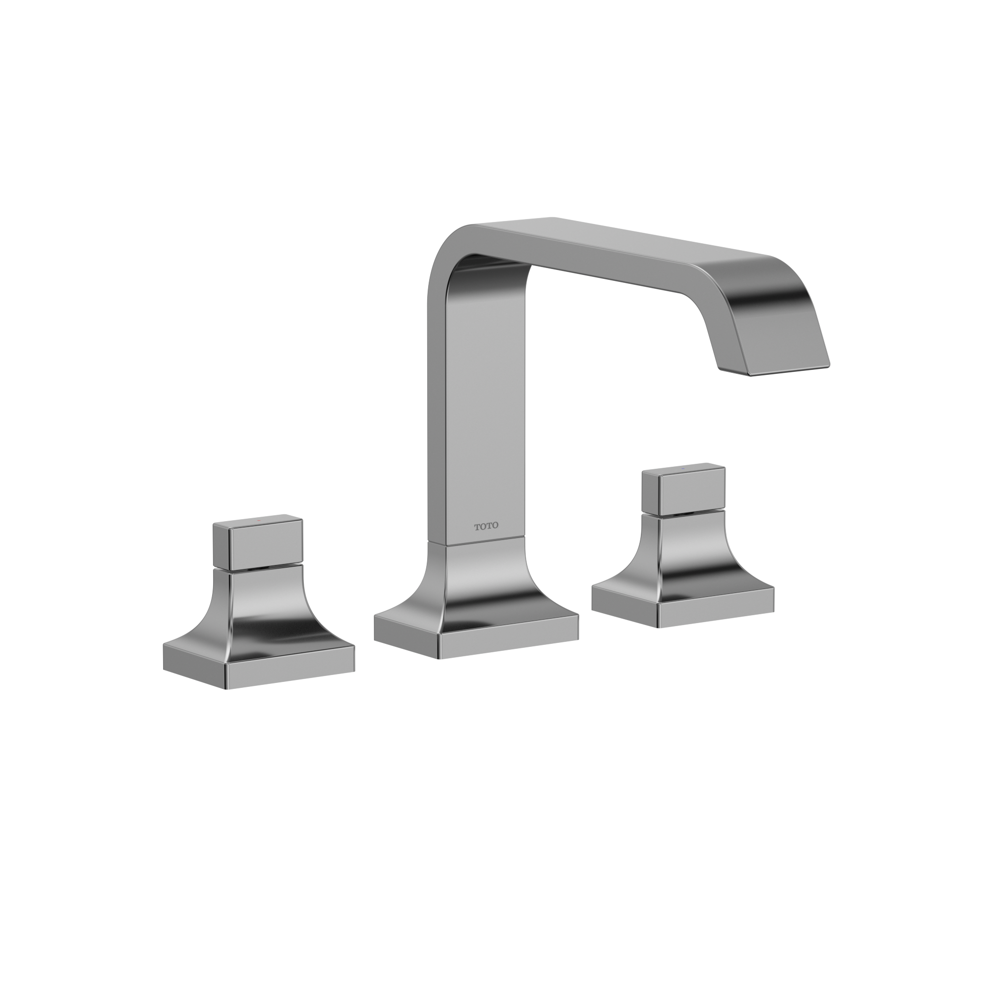 TOTO TBG08201U#CP Gc Two-Handle Deck-Mount Roman Tub Filler Trim - Polished Chrome