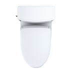 TOTO MW6264726CEFGA#01 Washlet+ Aimes One-Piece Elongated 1.28 Gpf Toilet With Auto Flush S7 Contemporary Bidet Seat - Cotton White