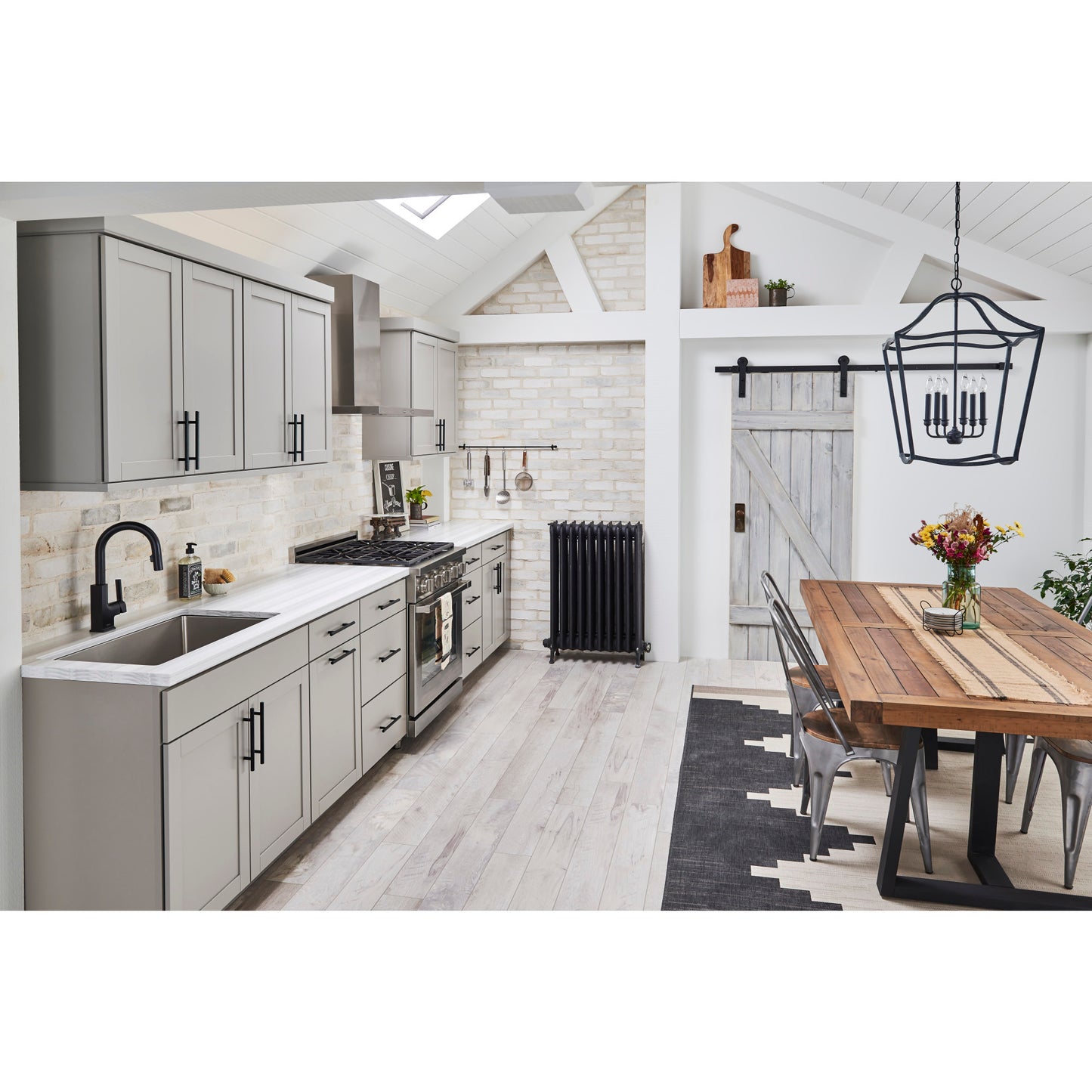 ELEMENTS 206MB Naples 128 mm Center-to-Center Bar Pull - Matte Black