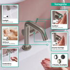HANSGROHE 73321821 Tecturis S Single-Hole Fine 110, 1.2 GPM - Brushed Nickel
