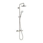 HANSGROHE 04698821 Croma Select E Showerpipe 180 2-Jet, 1.8 GPM - Brushed Nickel