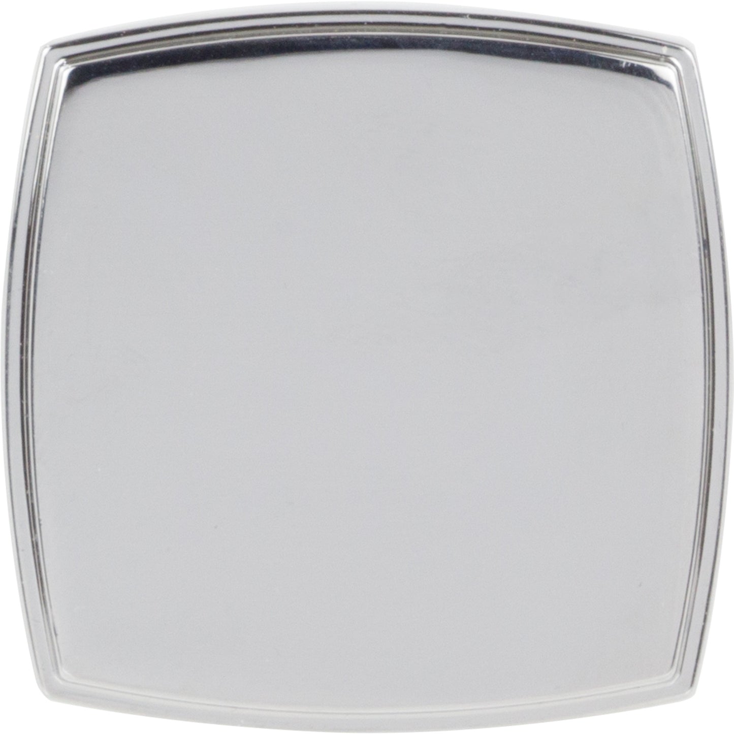 JEFFREY ALEXANDER 141L-PC Renzo 1-3/4" Diameter Square Knob - Polished Chrome