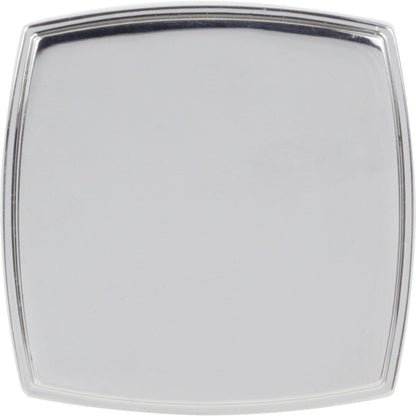 JEFFREY ALEXANDER 141L-PC Renzo 1-3/4" Diameter Square Knob - Polished Chrome