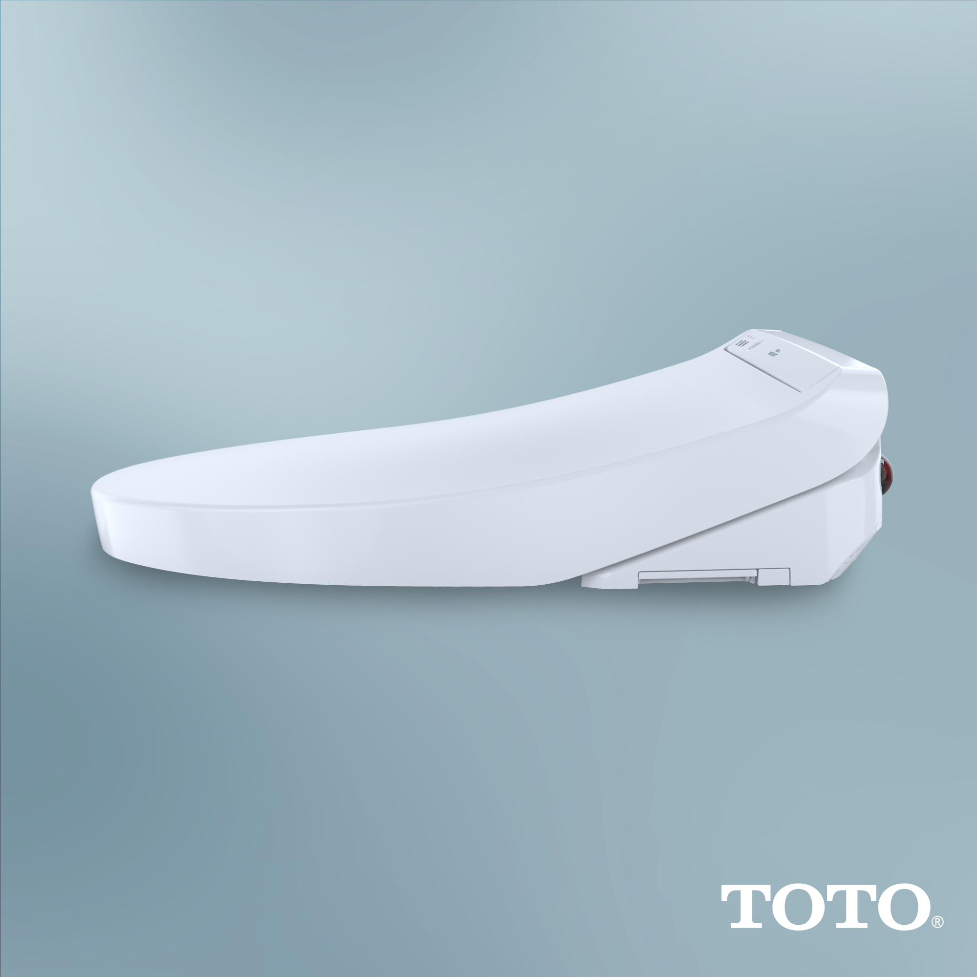 TOTO SW3036R#01 Washlet K300 Electronic Bidet Toilet Seat With Instantaneous Water Heating - Cotton White