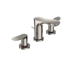 TOTO TLG01201U#PN Go Series 1.2 Gpm Two Handle Widespread Bathroom Sink Faucet With Drain Assembly - Polished Nickel
