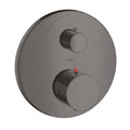 AXOR 10700341 Starck Thermostatic Trim with Volume Control - Brushed Black Chrome
