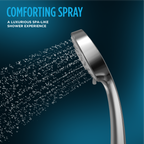 TOTO TBW01019U2#CP L Series 2.0 Gpm Single Spray 4 Inch Modern Round Handshower - Polished Chrome
