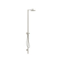 AXOR 12673801 Starck Showerpipe 240 1-Jet, 1.75 GPM - Stainless Steel Optic