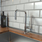 HANSGROHE 72858001 Talis N Kitchen Faucet, U-Style 1-Spray, 1.5 GPM - Chrome
