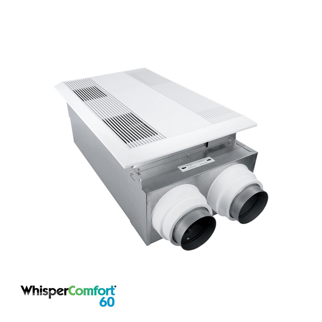 PANASONIC FV-06VE1  Panasonic WhisperComfort 60 20-50 CFM Ceiling-Wall Energy Recovery Ventilator Exhaust Fan