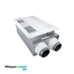 PANASONIC FV-06VE1  Panasonic WhisperComfort 60 20-50 CFM Ceiling-Wall Energy Recovery Ventilator Exhaust Fan