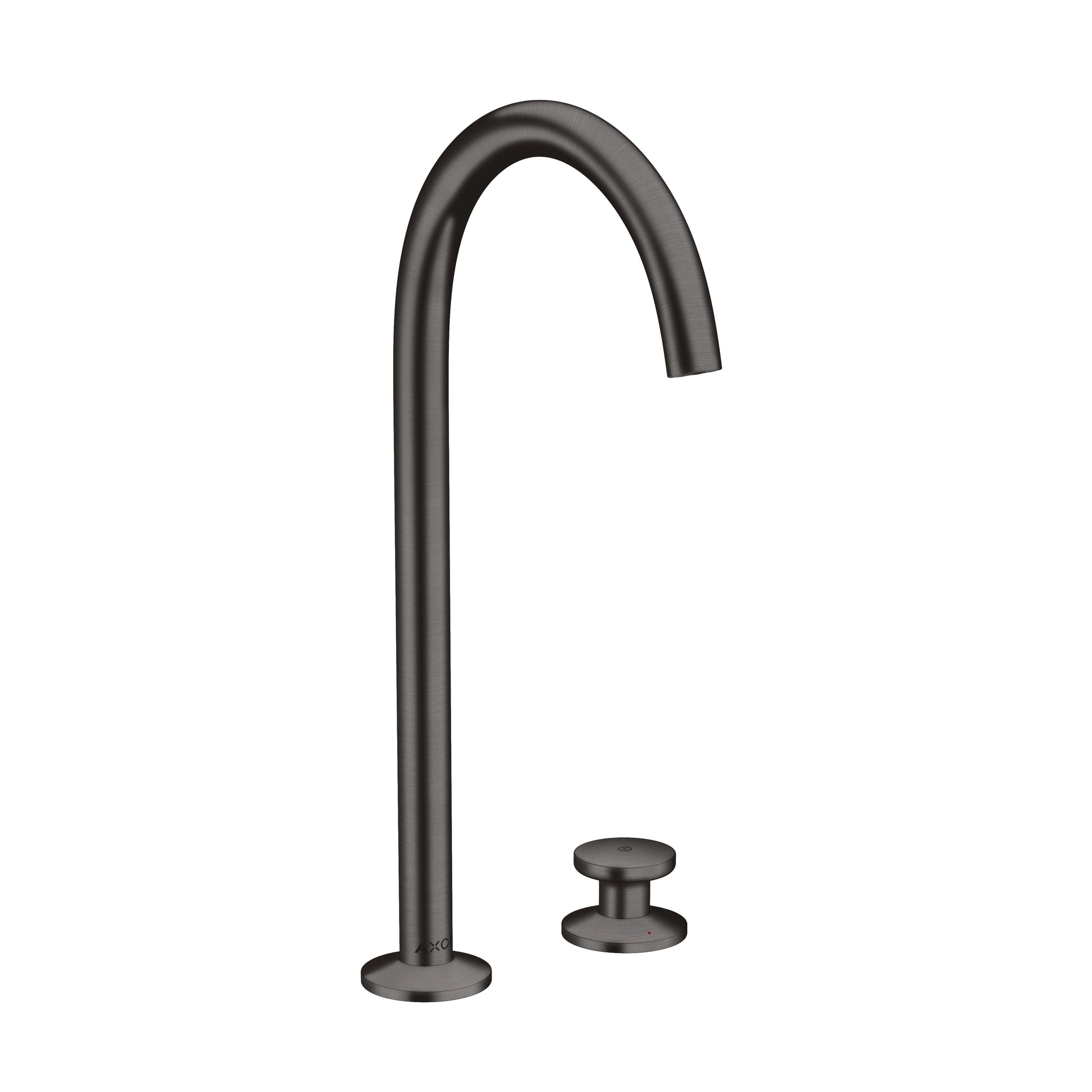 AXOR 48060341 ONE 2-Hole Single-Handle Faucet 260, 1.2 GPM - Brushed Black Chrome