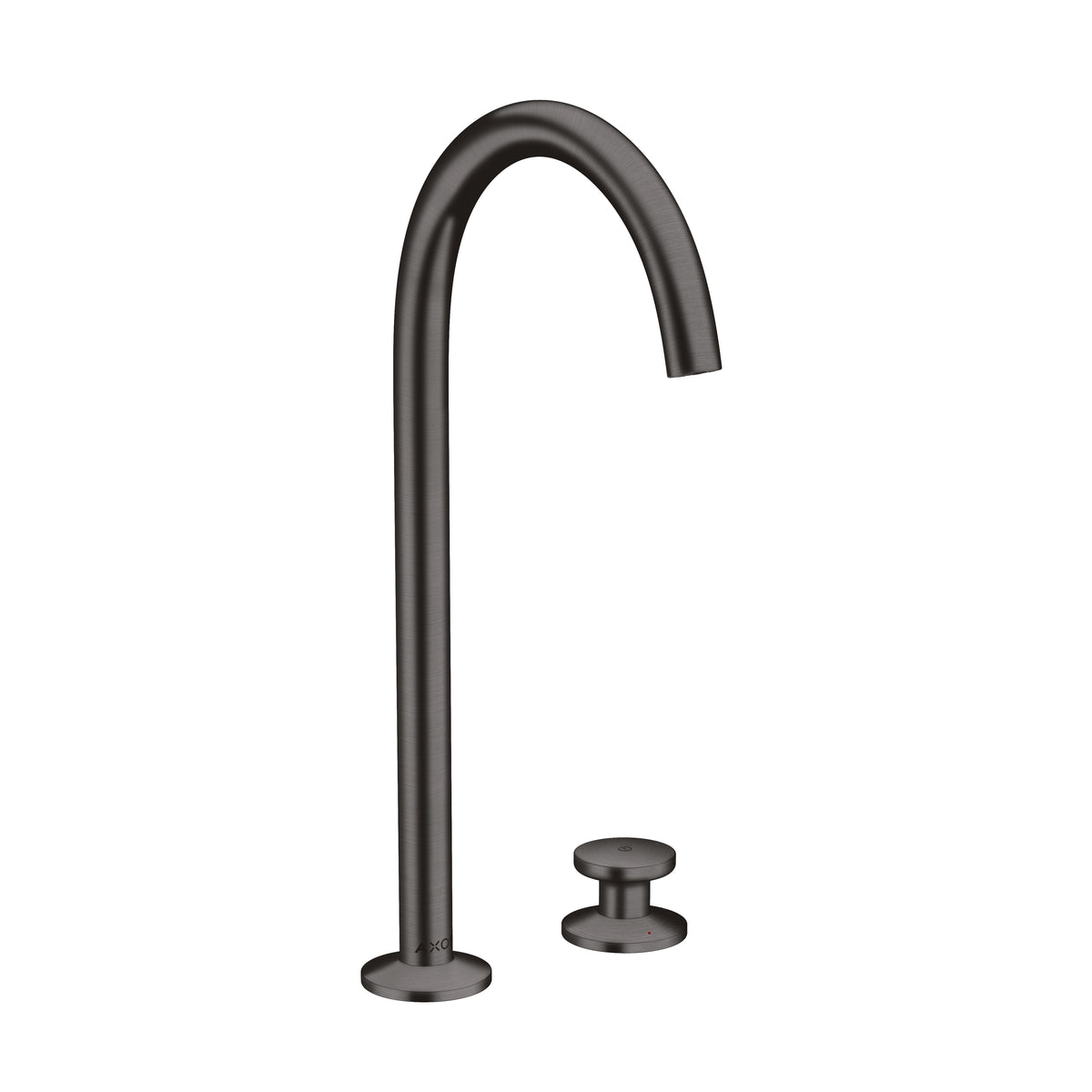AXOR 48060341 ONE 2-Hole Single-Handle Faucet 260, 1.2 GPM - Brushed Black Chrome