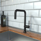 HANSGROHE 72858671 Talis N Kitchen Faucet, U-Style 1-Spray, 1.5 GPM - Matte Black