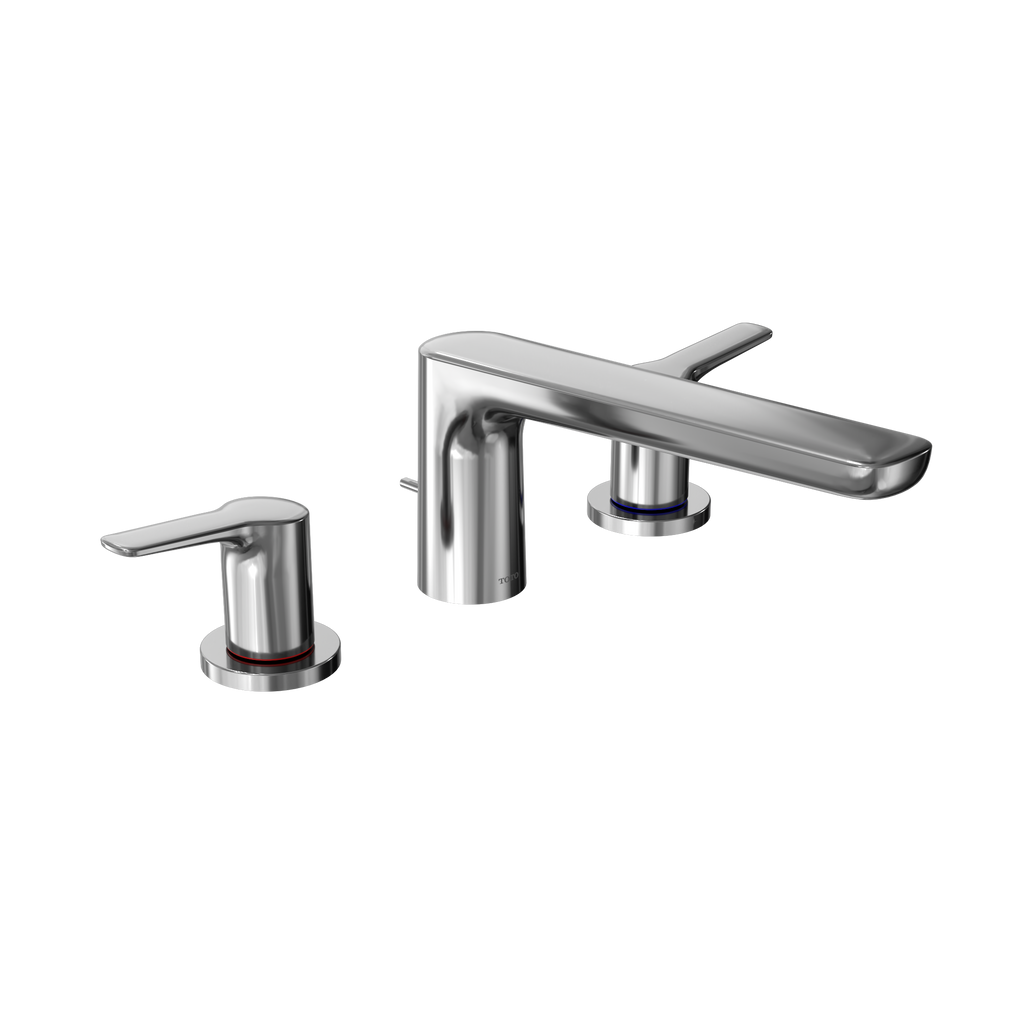 TOTO TBG03201U#CP Gs Two-Handle Deck-Mount Roman Tub Filler Trim - Polished Chrome