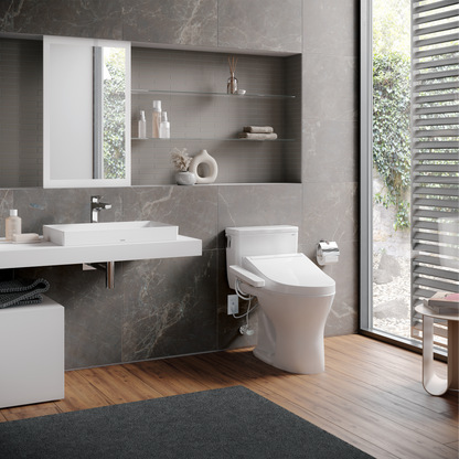 TOTO SW3074#12 Washlet C2 Electronic Bidet Toilet Seat With Premist And Ewater+ Wand Cleaning - Sedona Beige