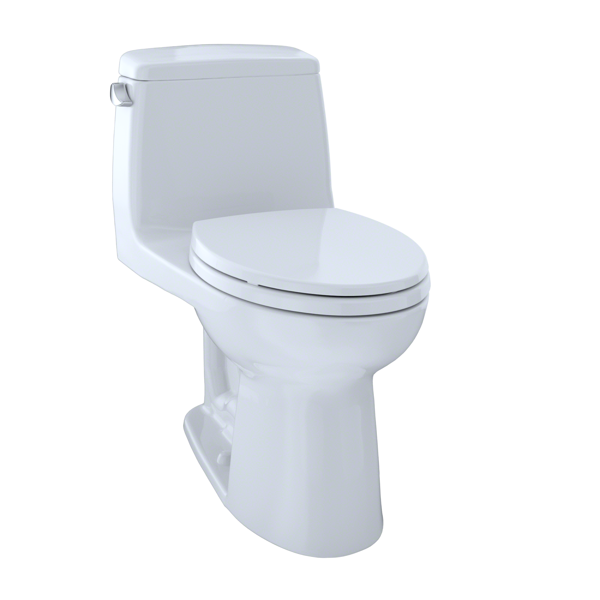 TOTO MS854114ELG#01 Eco Ultramax One-Piece Elongated 1.28 Gpf Ada Compliant Toilet With Cefiontect - Cotton White