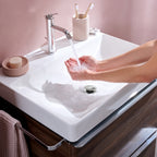 HANSGROHE 73314001 Tecturis S Single-Hole Faucet 110 with Pop-Up Drain, 1.2 GPM - Chrome