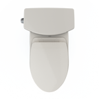 TOTO MS454124CUFG#12 Drake Ii 1G Two-Piece Elongated 1.0 Gpf Universal Height Toilet With Cefiontect And Ss124 Softclose Seat - Sedona Beige