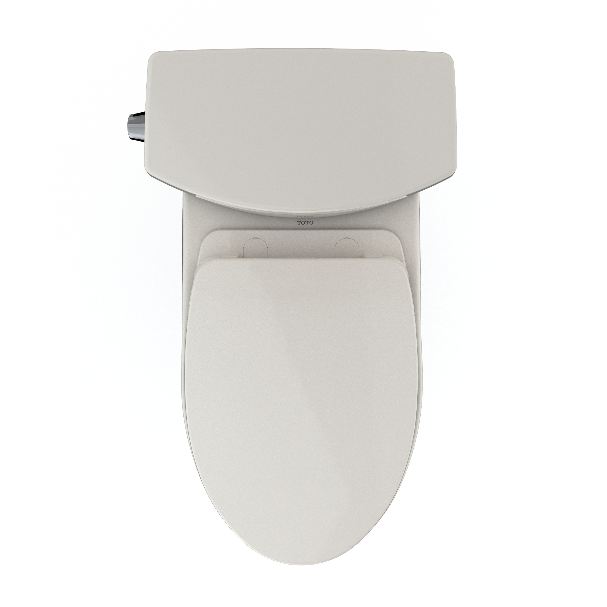 TOTO MS454124CUFG#12 Drake Ii 1G Two-Piece Elongated 1.0 Gpf Universal Height Toilet With Cefiontect And Ss124 Softclose Seat - Sedona Beige