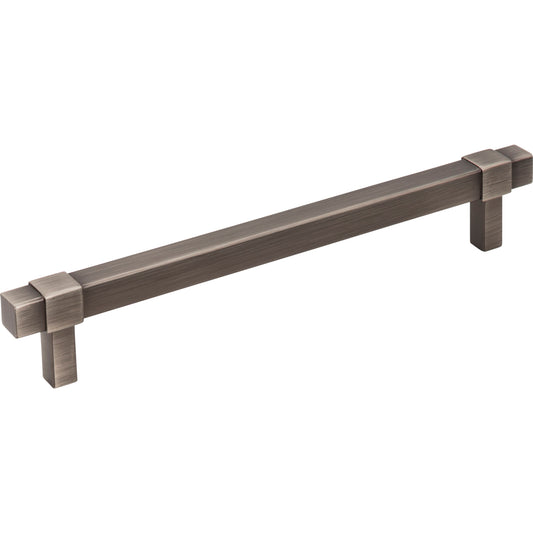 JEFFREY ALEXANDER 293-160BNBDL Zane 160 mm Center-to-Center Bar Pull - Brushed Pewter