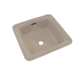 TOTO LT491G#03 Connelly Square Undermount Bathroom Sink With Cefiontect - Bone