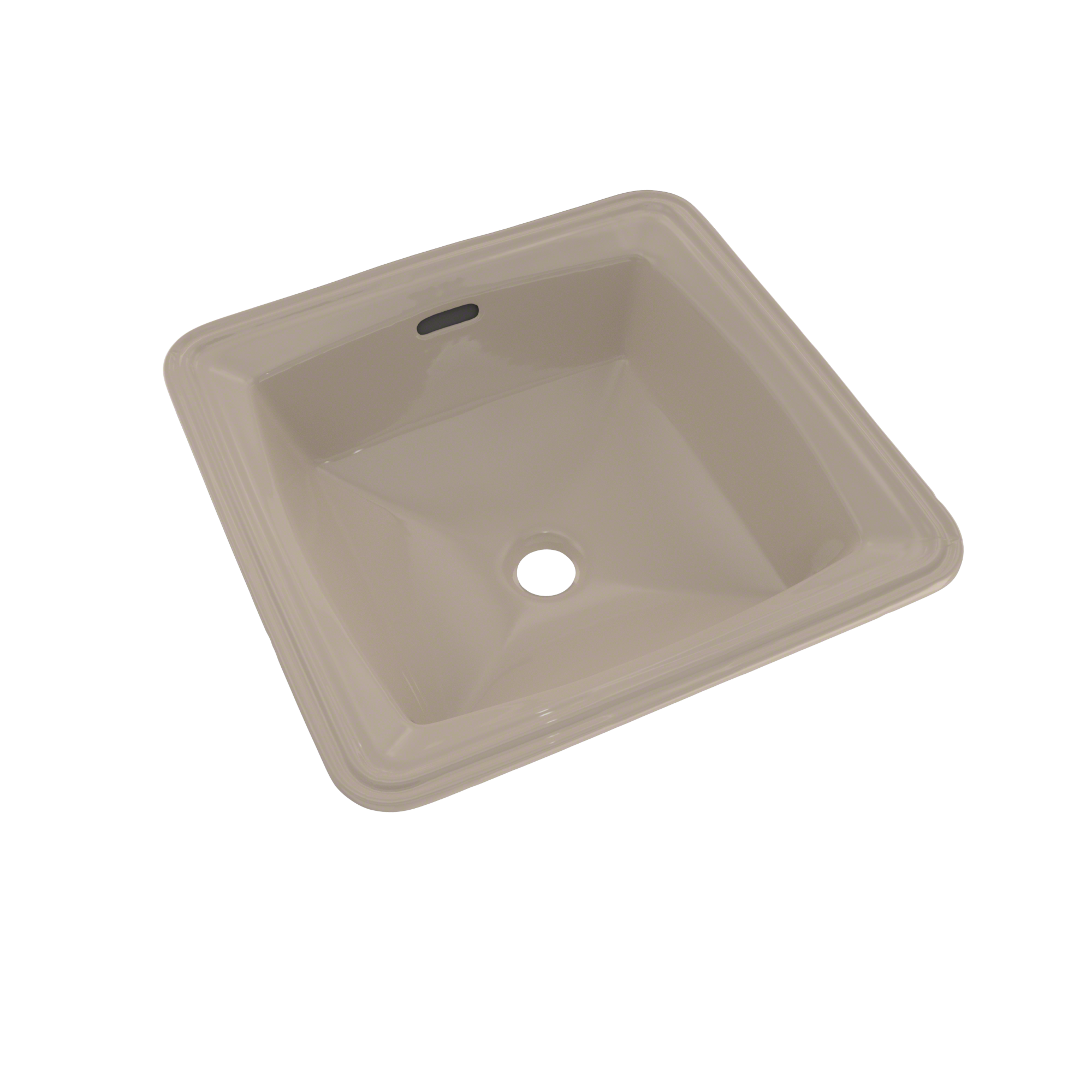 TOTO LT491G#03 Connelly Square Undermount Bathroom Sink With Cefiontect - Bone