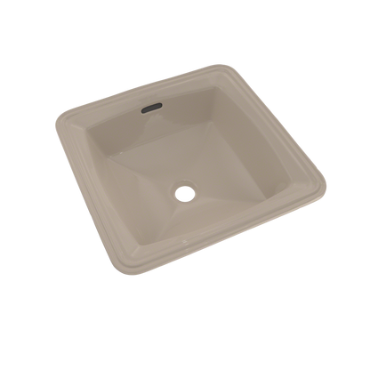 TOTO LT491G#03 Connelly Square Undermount Bathroom Sink With Cefiontect - Bone