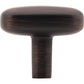 JEFFREY ALEXANDER 329L-DBAC Loxley 1-1/2" Length Rectangle Knob - Brushed Oil Rubbed Bronze