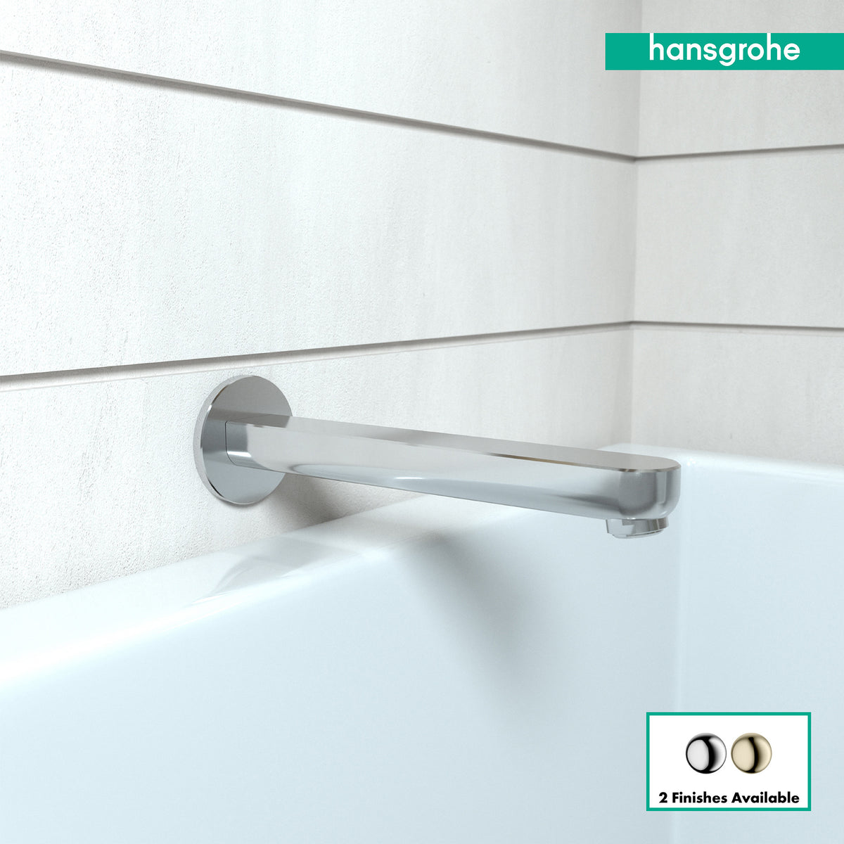 HANSGROHE 14421001 Metris S Tub Spout 9" - Chrome