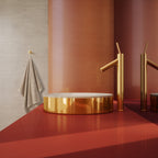 AXOR 42001990 Suite Sinks Round Sink without Overflow, 15 3/4" - Polished Gold Optic
